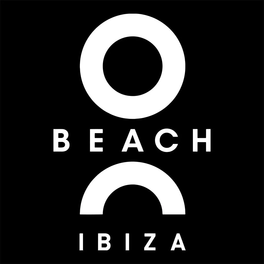 O Beach Logo White Waterproof Dry Tube Bag