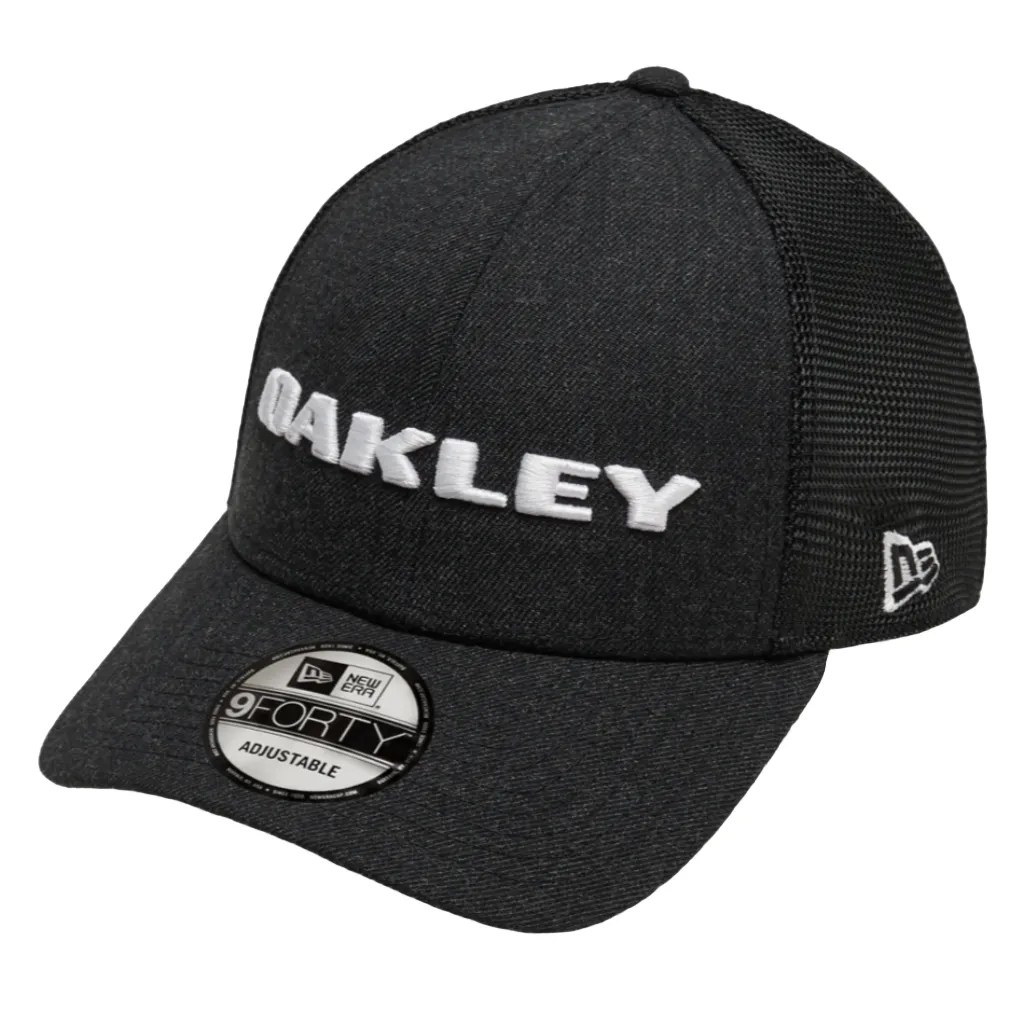 OAKLEY Heather New Era hat - Blackout