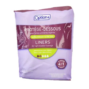 Option  Ultra Thin Liners 48 Liners