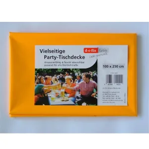 Orange Party Table Cover (1/2.5m)