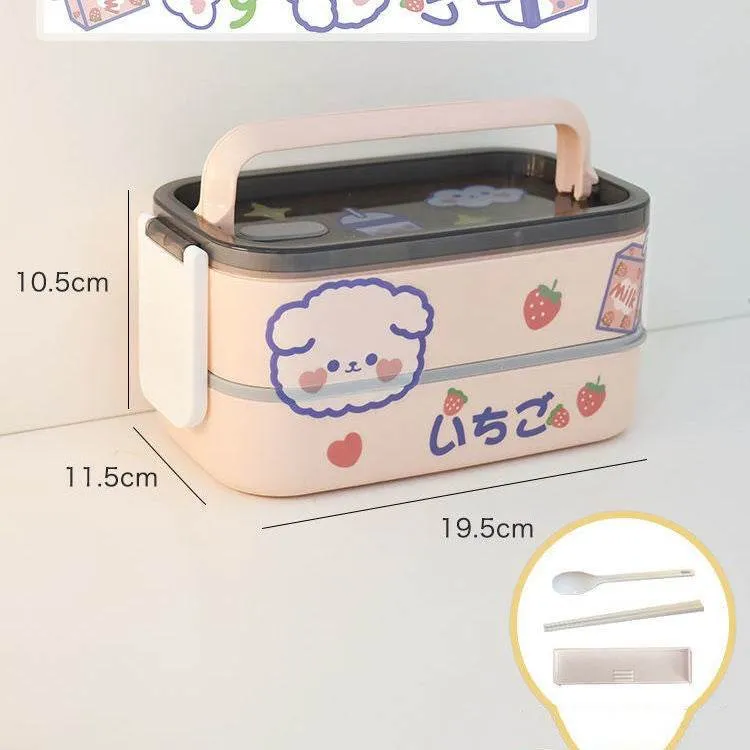 Outdoor Picnic Bento Fruit Box Microwaveable