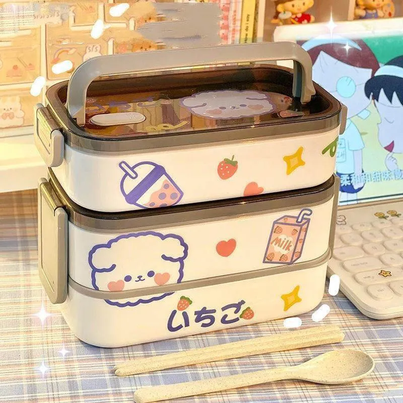 Outdoor Picnic Bento Fruit Box Microwaveable