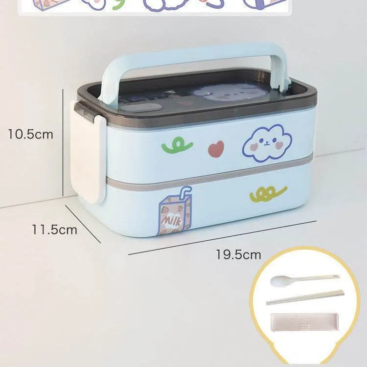 Outdoor Picnic Bento Fruit Box Microwaveable
