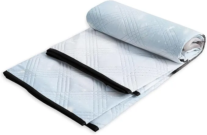 Outdoor Picnic Blanket Portable Ultrasonic Waterproof Picnic Mat 3D Penguins Printed Camping Beach Mat for Sand and Wet Grass Hiking (3D Penguins S)