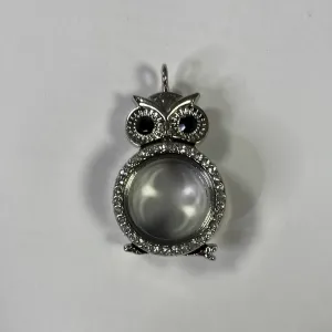 Owl PEARL/GEM Locket