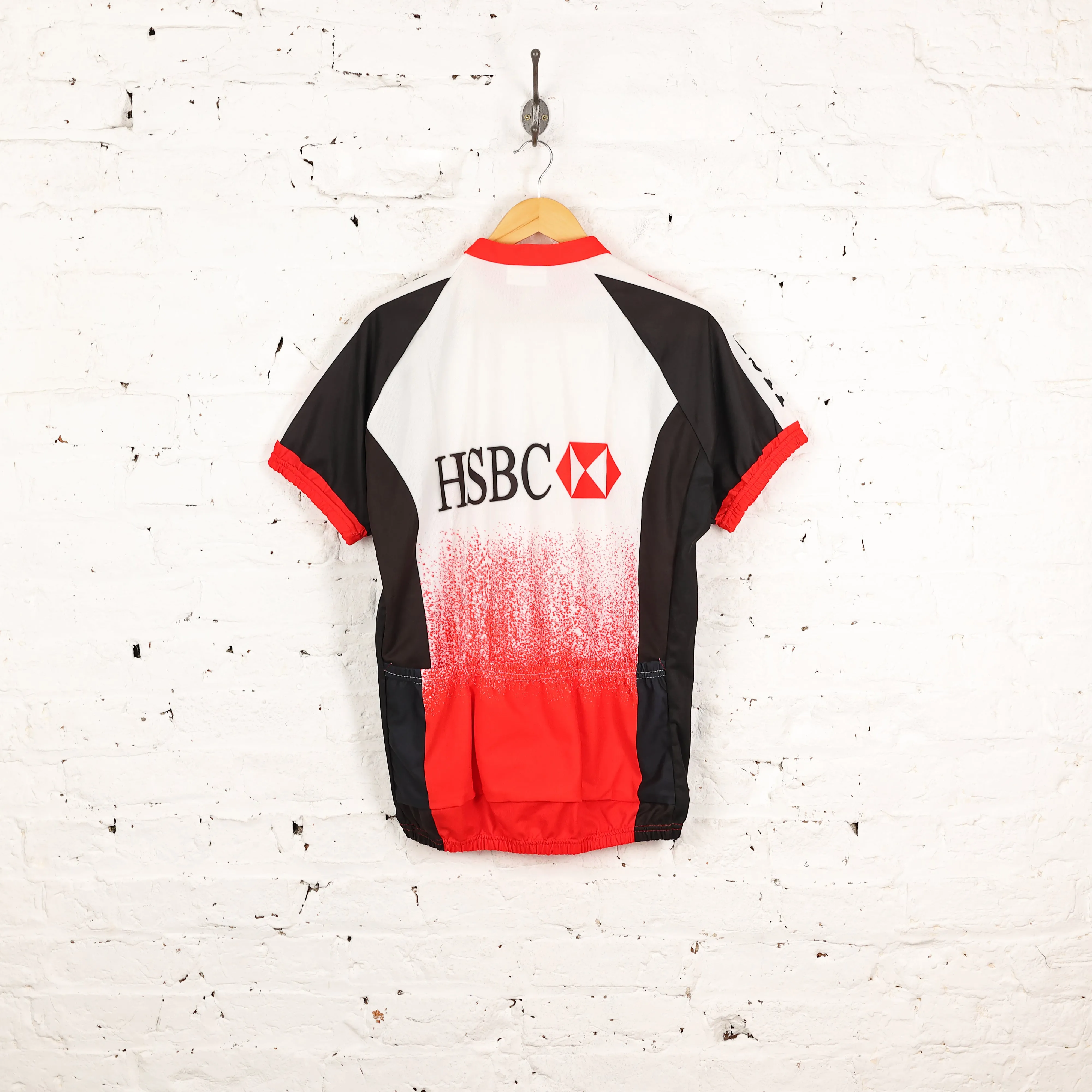 Panda HSBC Cycing Jersey - White - XL