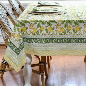 PAR Tablecloth Lemon