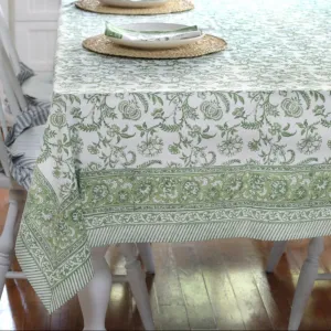 PAR Tablecloth Lilibet Green