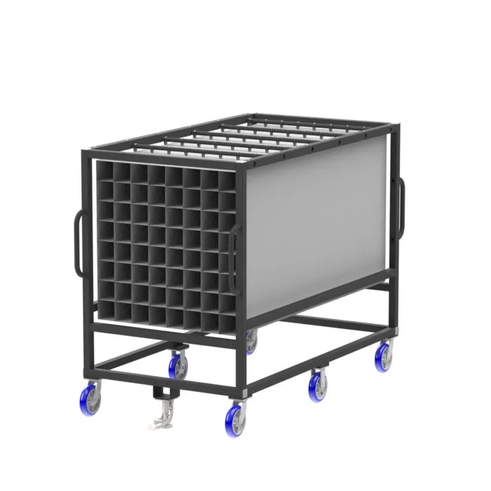 Parts Cart | 84'' | 5×5'' | Pockets | Valley Craft EP3531-200