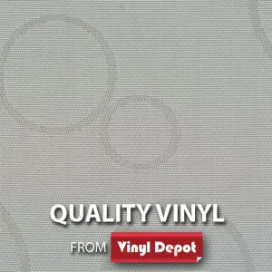 Pearl Grey Circle Placemat Set of 2 (45/30cm)