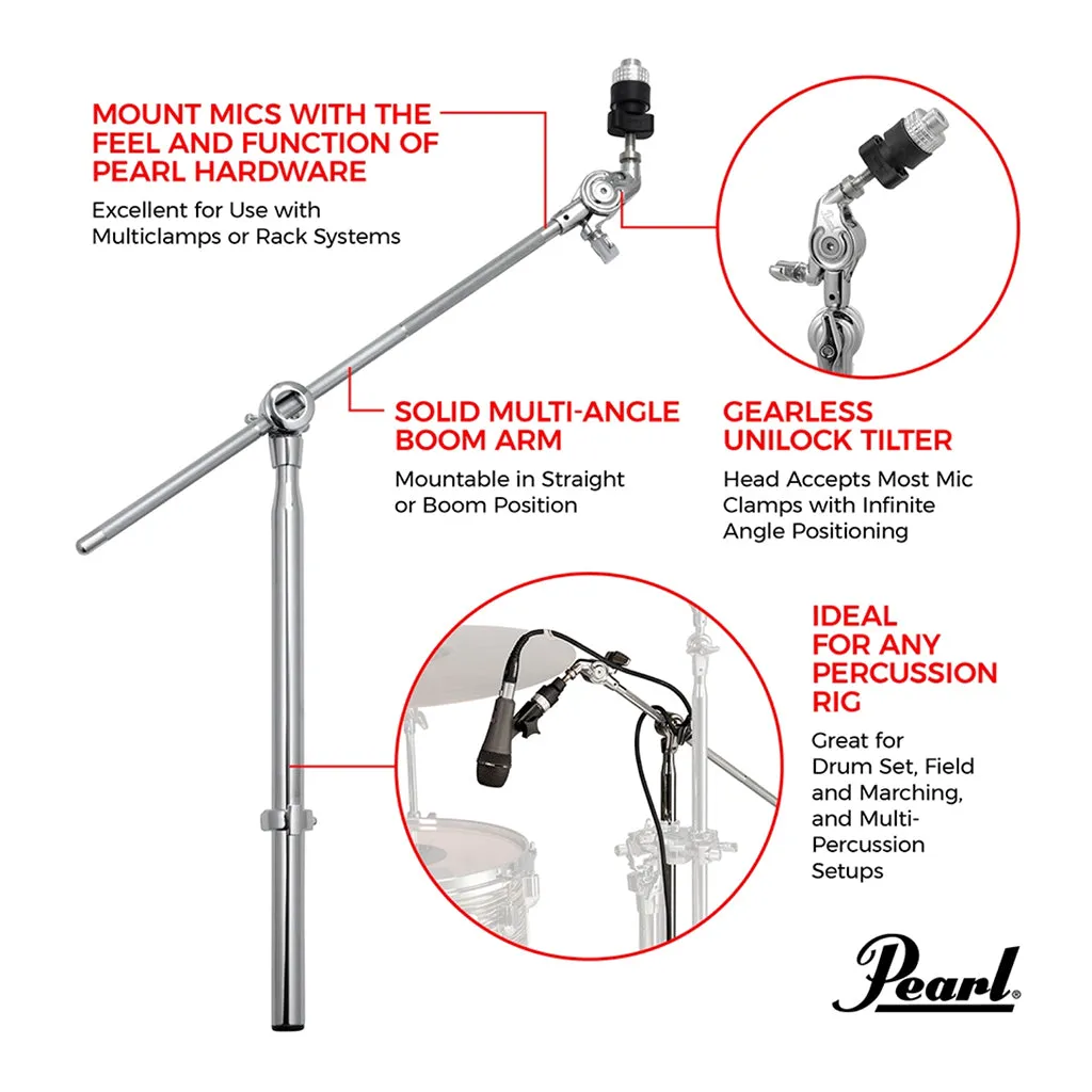 Pearl MH-830 Solid Boom Arm Mic Holder