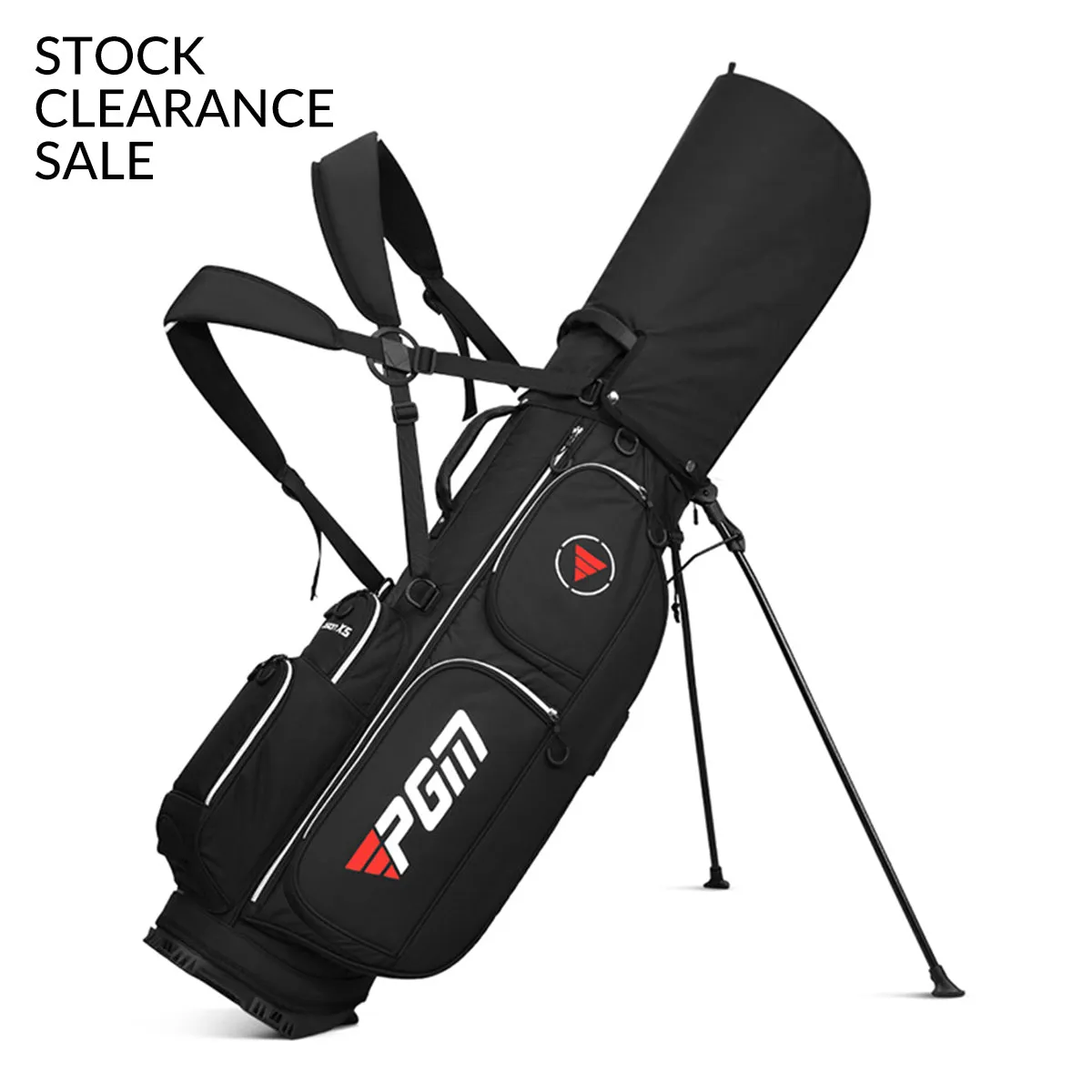 PGM QB119  Nylon Stand Golf Bag for Golf Course & Travel,lightweight and Waterproof