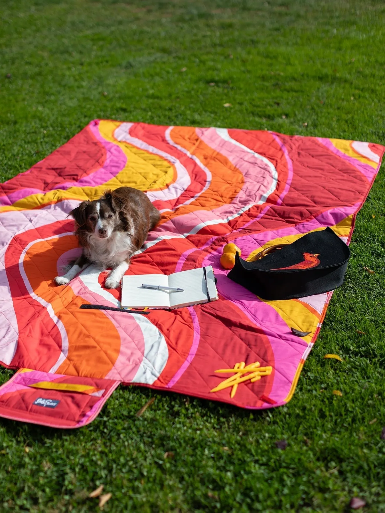 PICNIC BLANKET Pink Wave