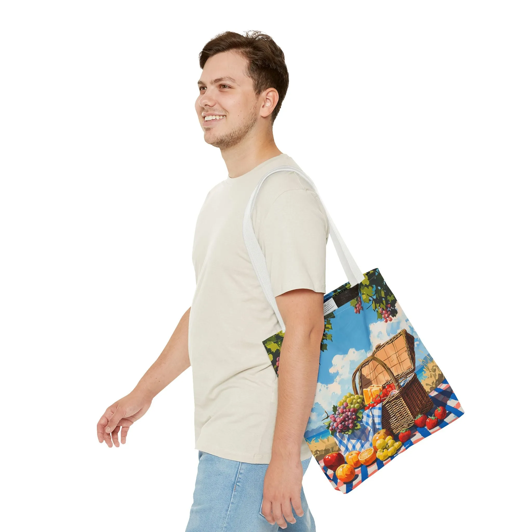 Picnic Perfection Tote Bag - Carry the Joy of a Perfect Picnic! Available in 3 sizes.
