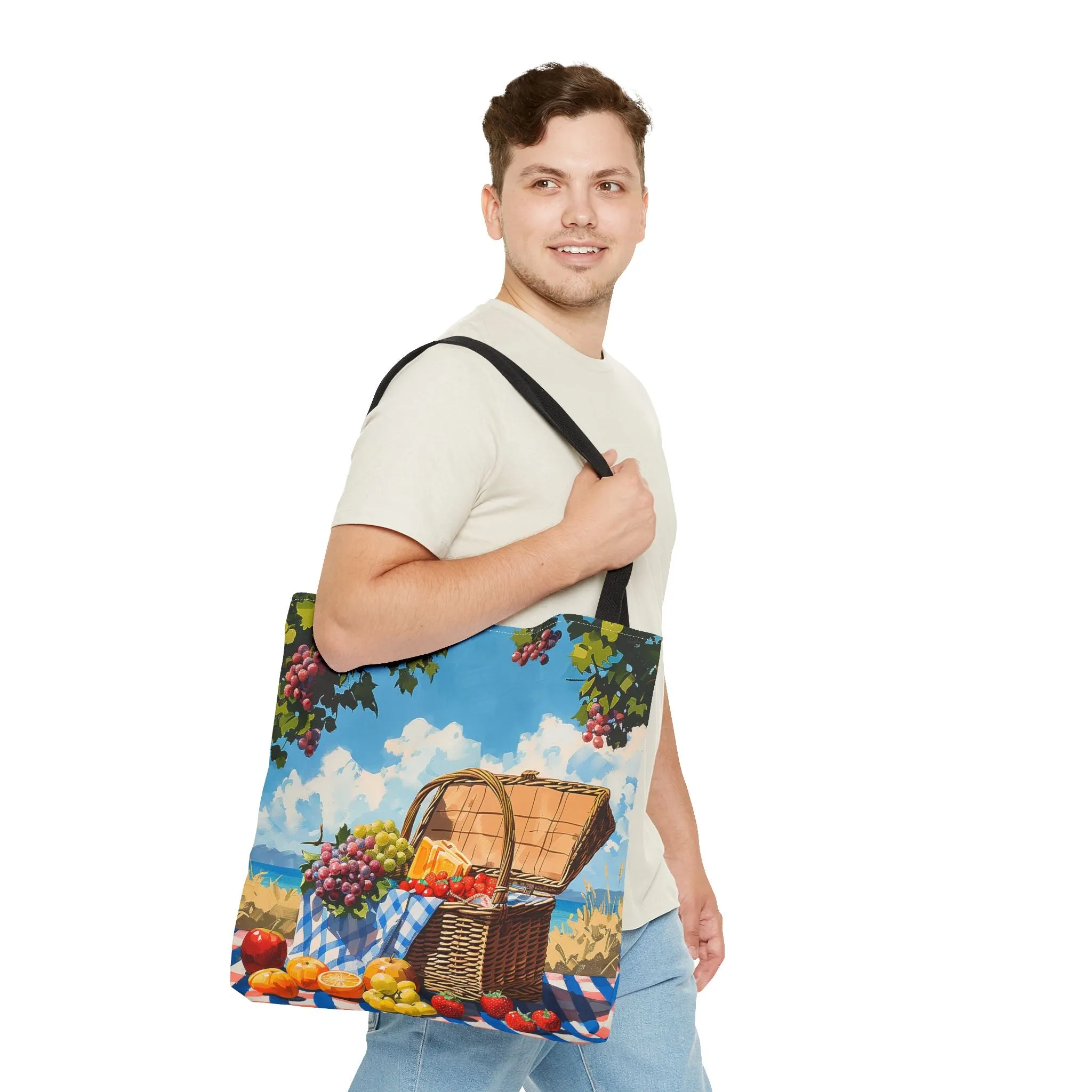 Picnic Perfection Tote Bag - Carry the Joy of a Perfect Picnic! Available in 3 sizes.