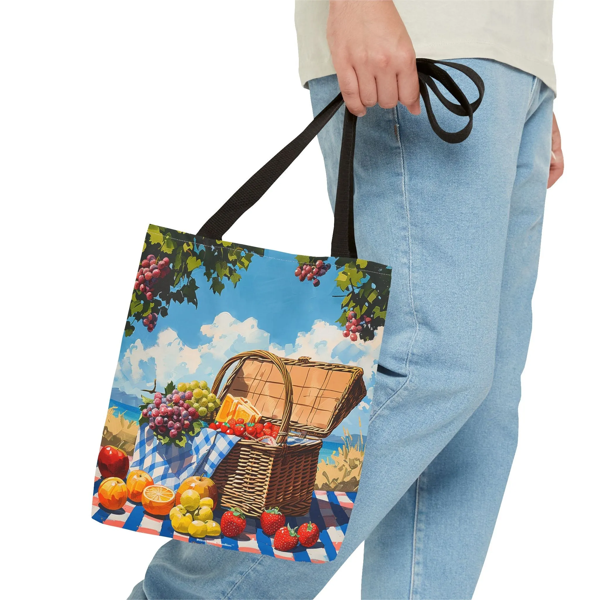 Picnic Perfection Tote Bag - Carry the Joy of a Perfect Picnic! Available in 3 sizes.