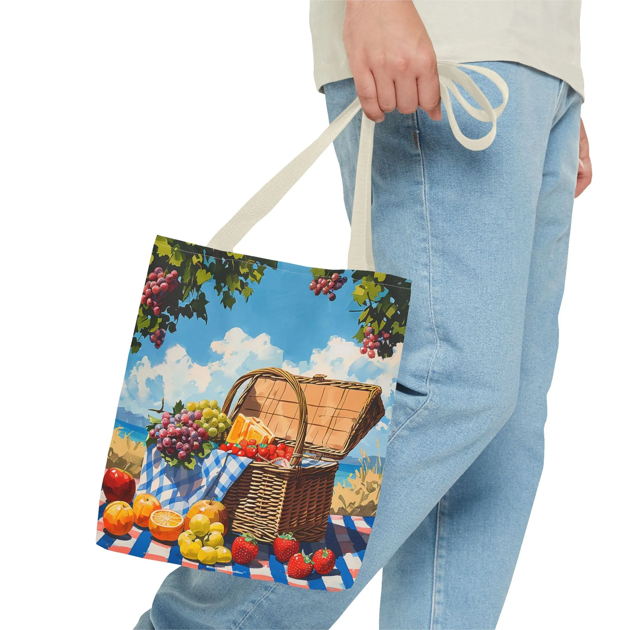Picnic Perfection Tote Bag - Carry the Joy of a Perfect Picnic! Available in 3 sizes.
