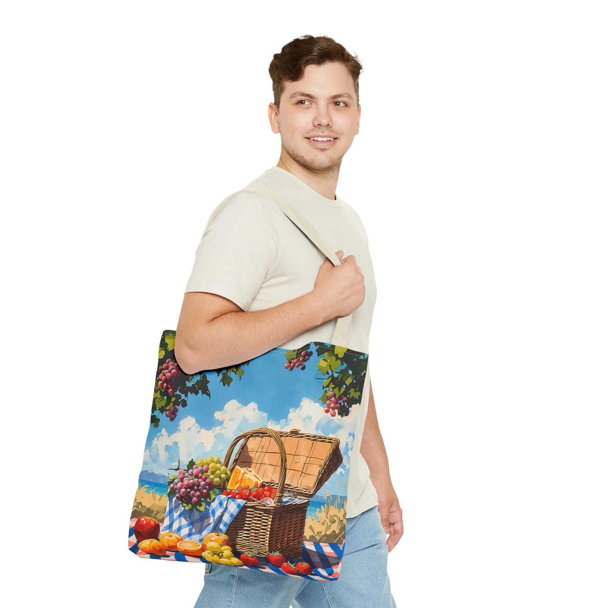 Picnic Perfection Tote Bag - Carry the Joy of a Perfect Picnic! Available in 3 sizes.