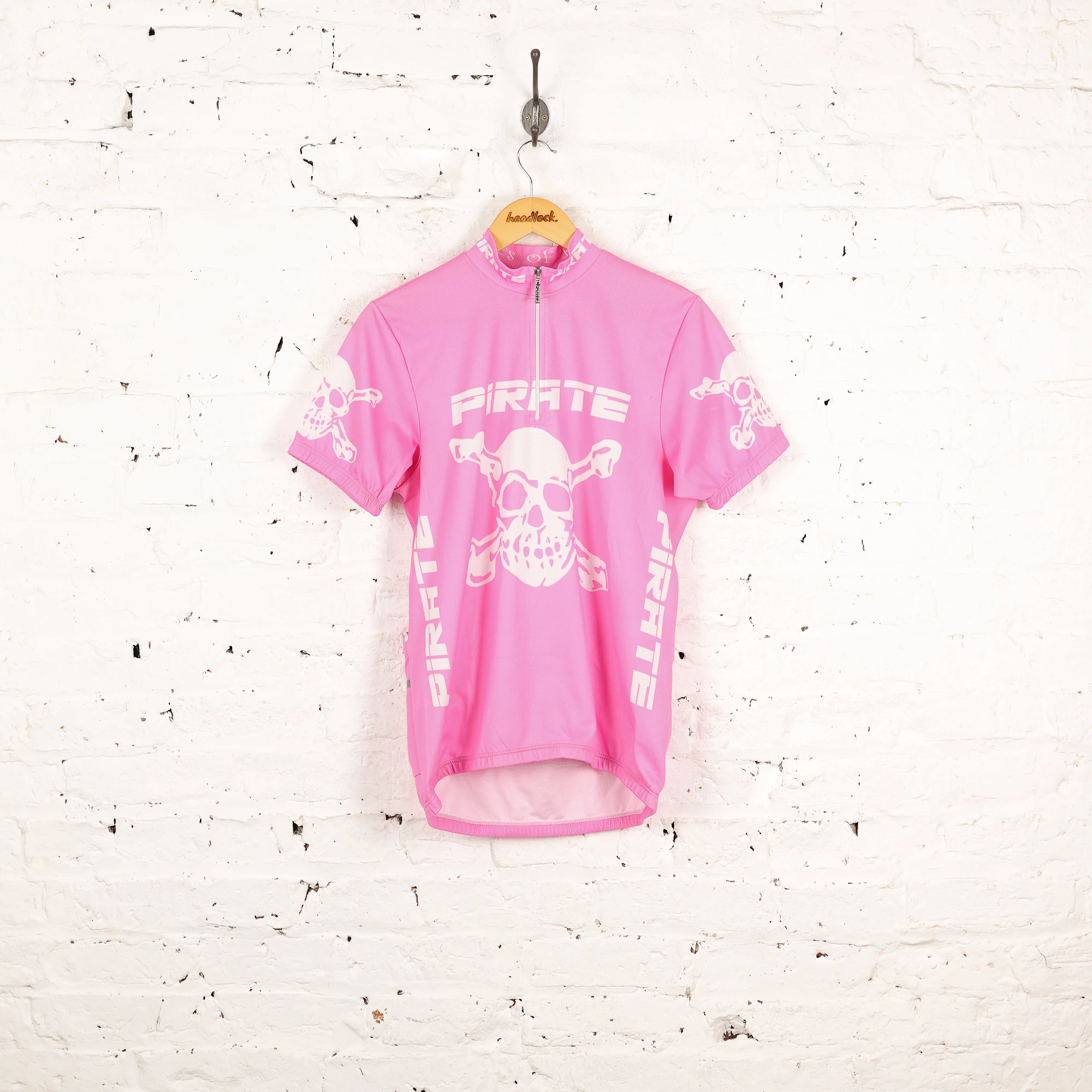 Pirate Cycling Jersey - Pink - M