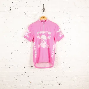 Pirate Cycling Jersey - Pink - M