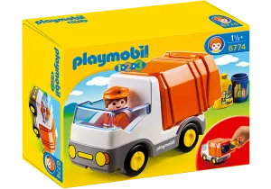 Playmobil 1.2.3 Recycling Truck