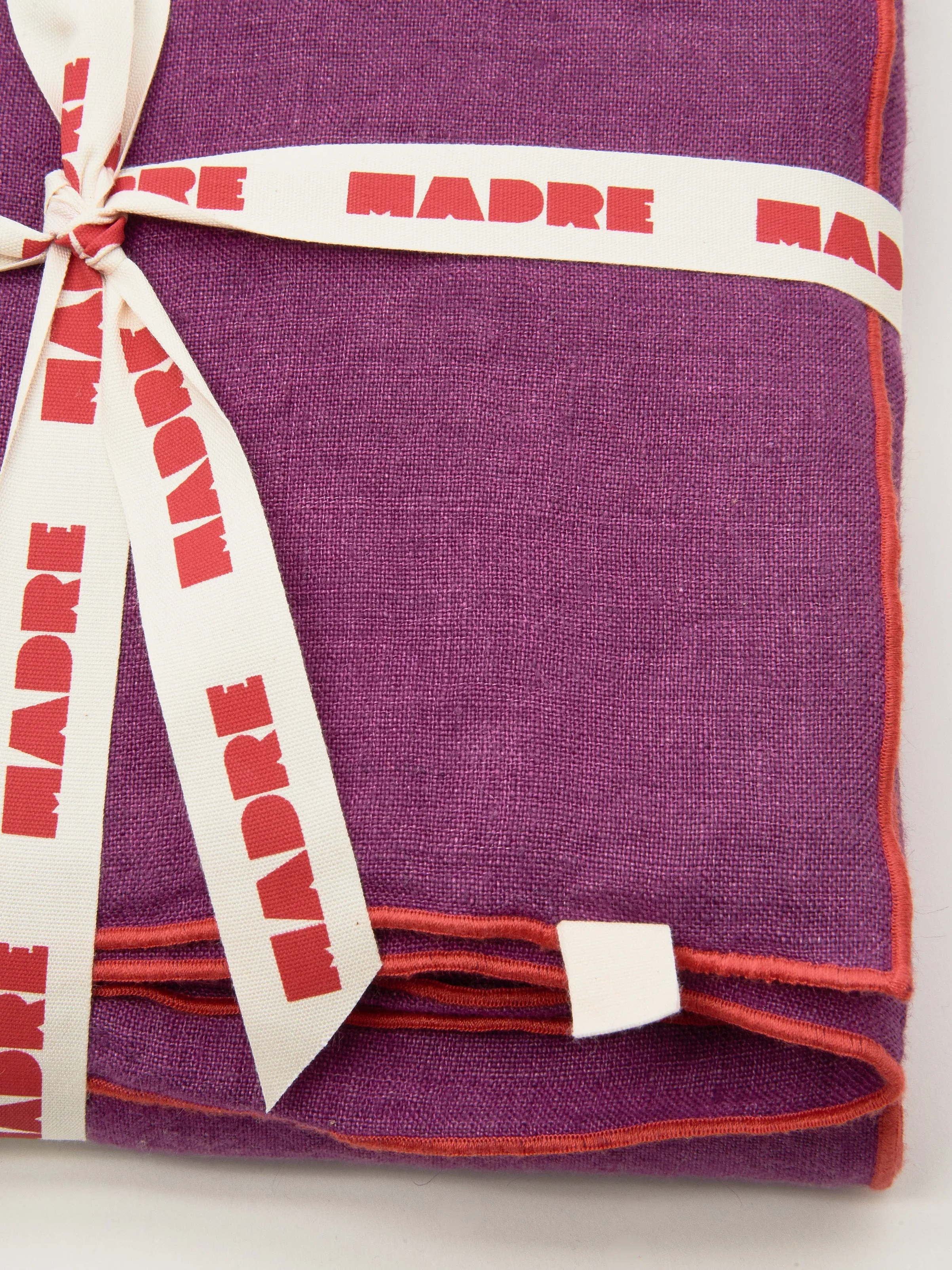 Plum Oblong Tablecloth