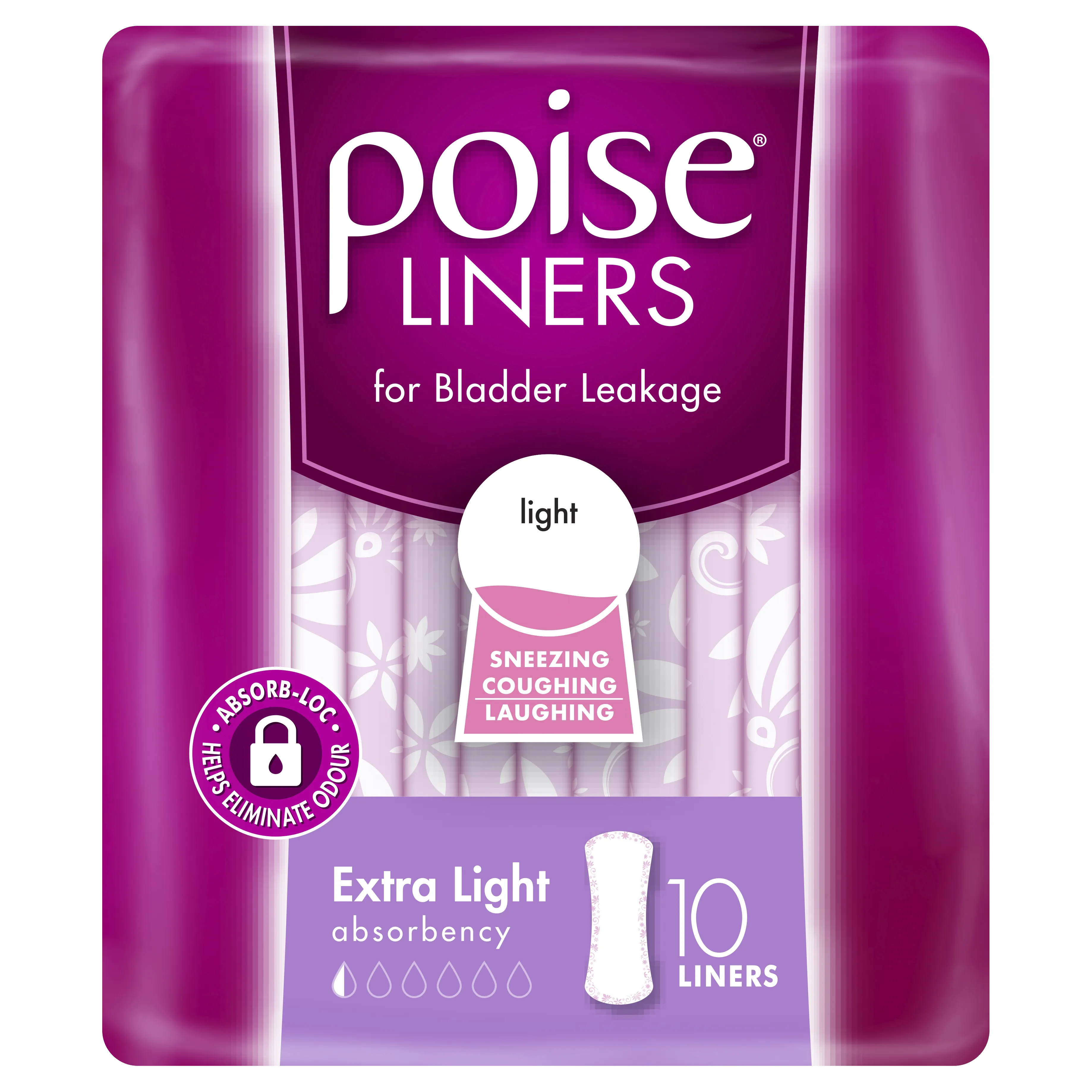 Poise Extra Light Liners 10