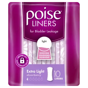 Poise Extra Light Liners 10