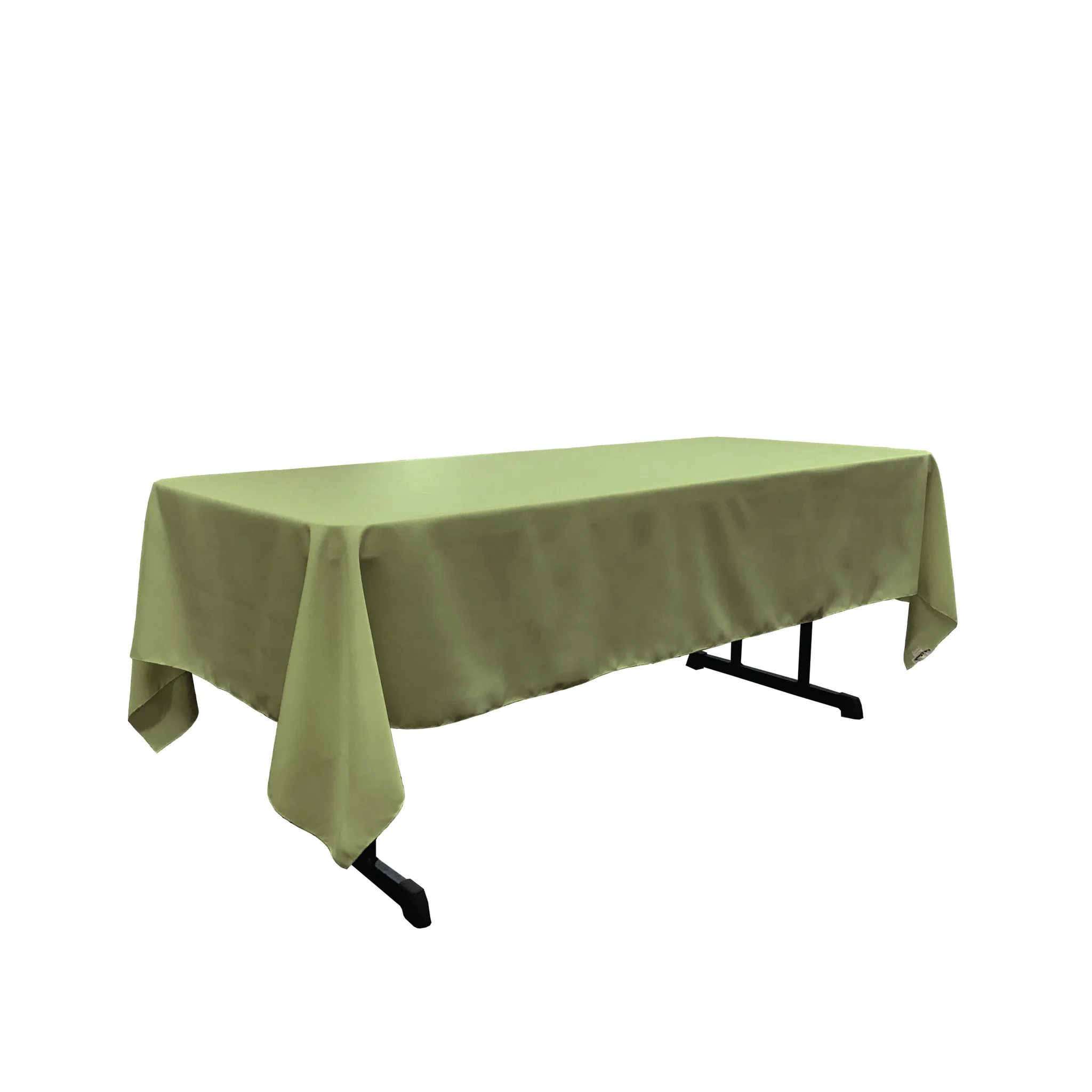Polyester Poplin Rectangular Tablecloth 60 by 102-Inch