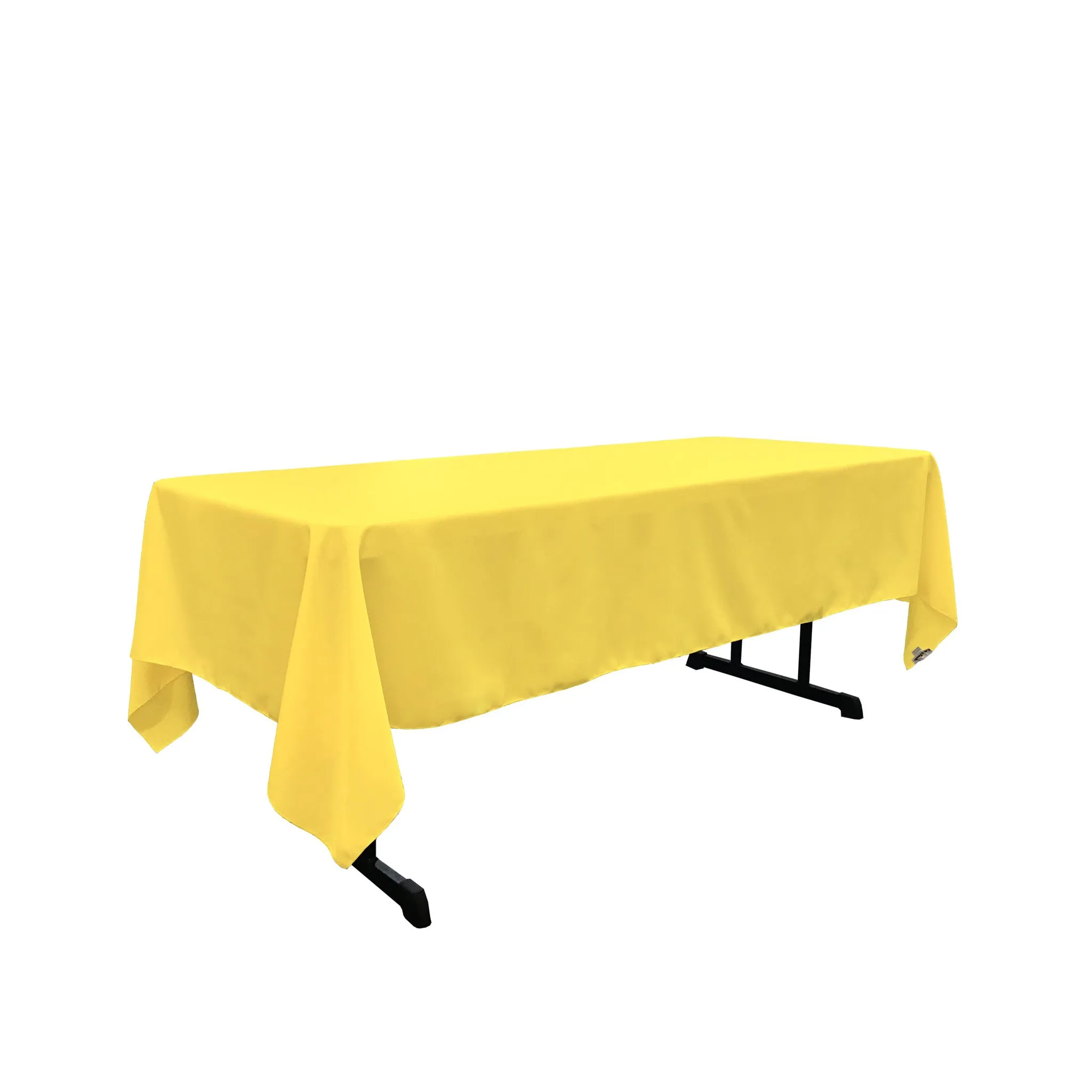 Polyester Poplin Rectangular Tablecloth 60 by 102-Inch