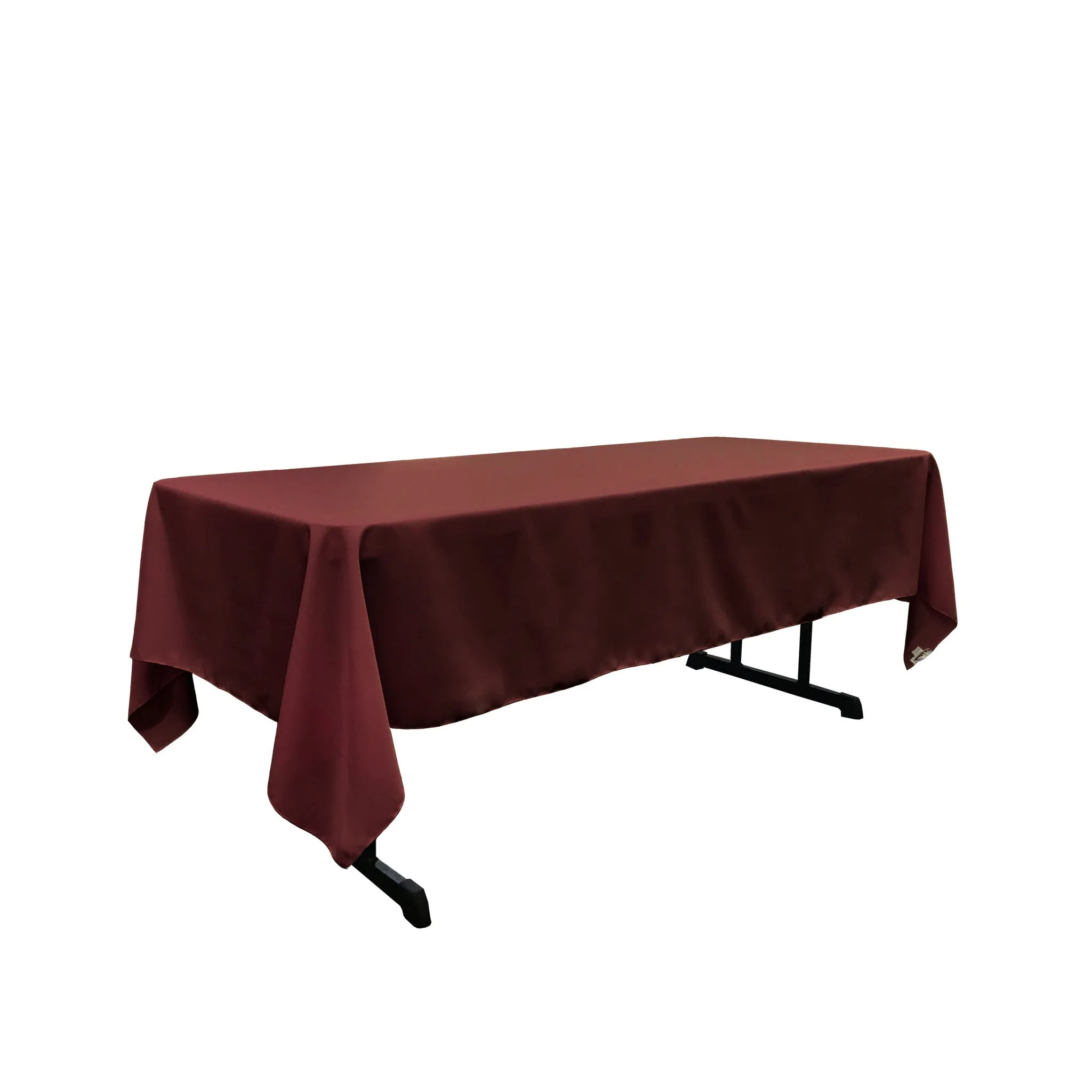 Polyester Poplin Rectangular Tablecloth 60 by 102-Inch