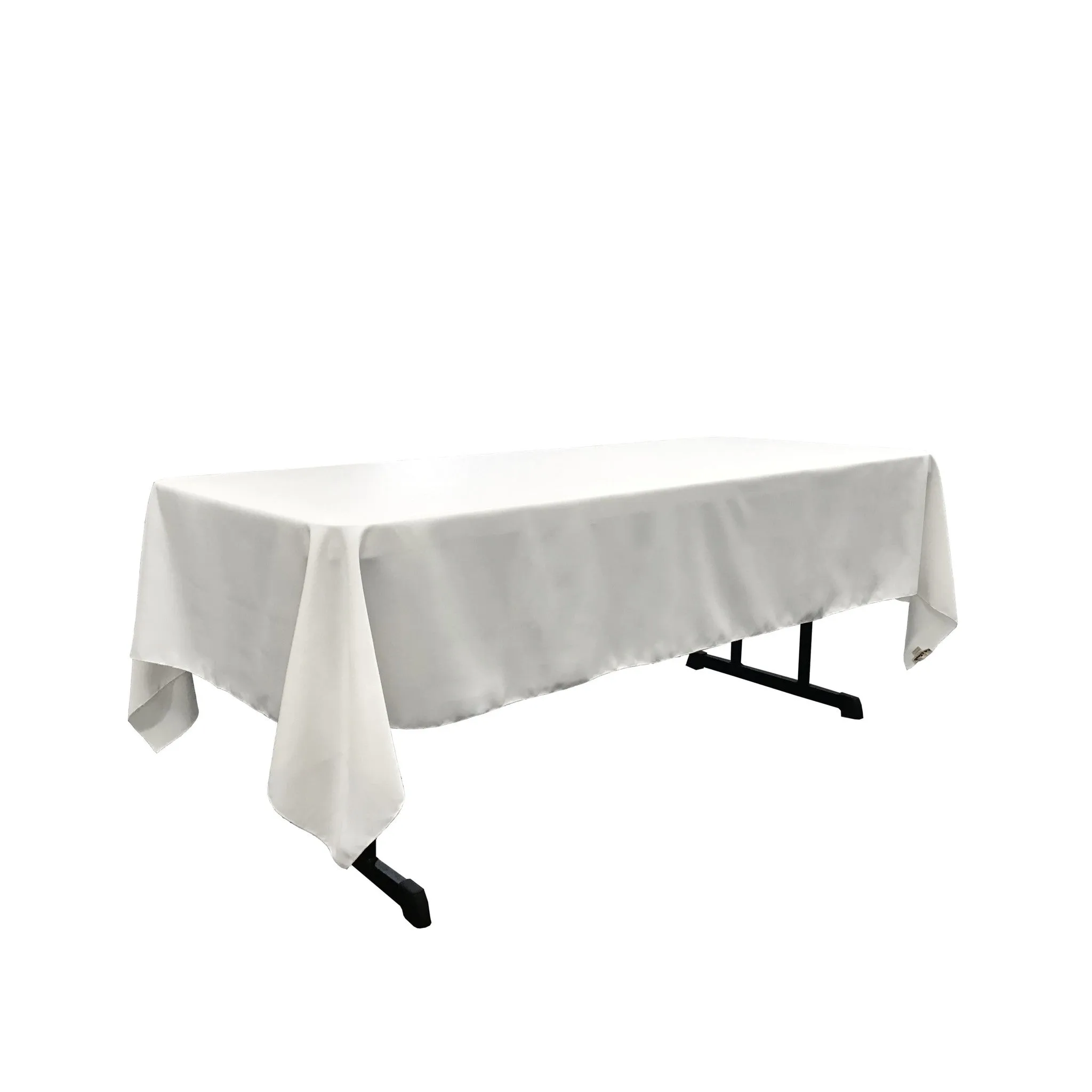 Polyester Poplin Rectangular Tablecloth 60 by 102-Inch