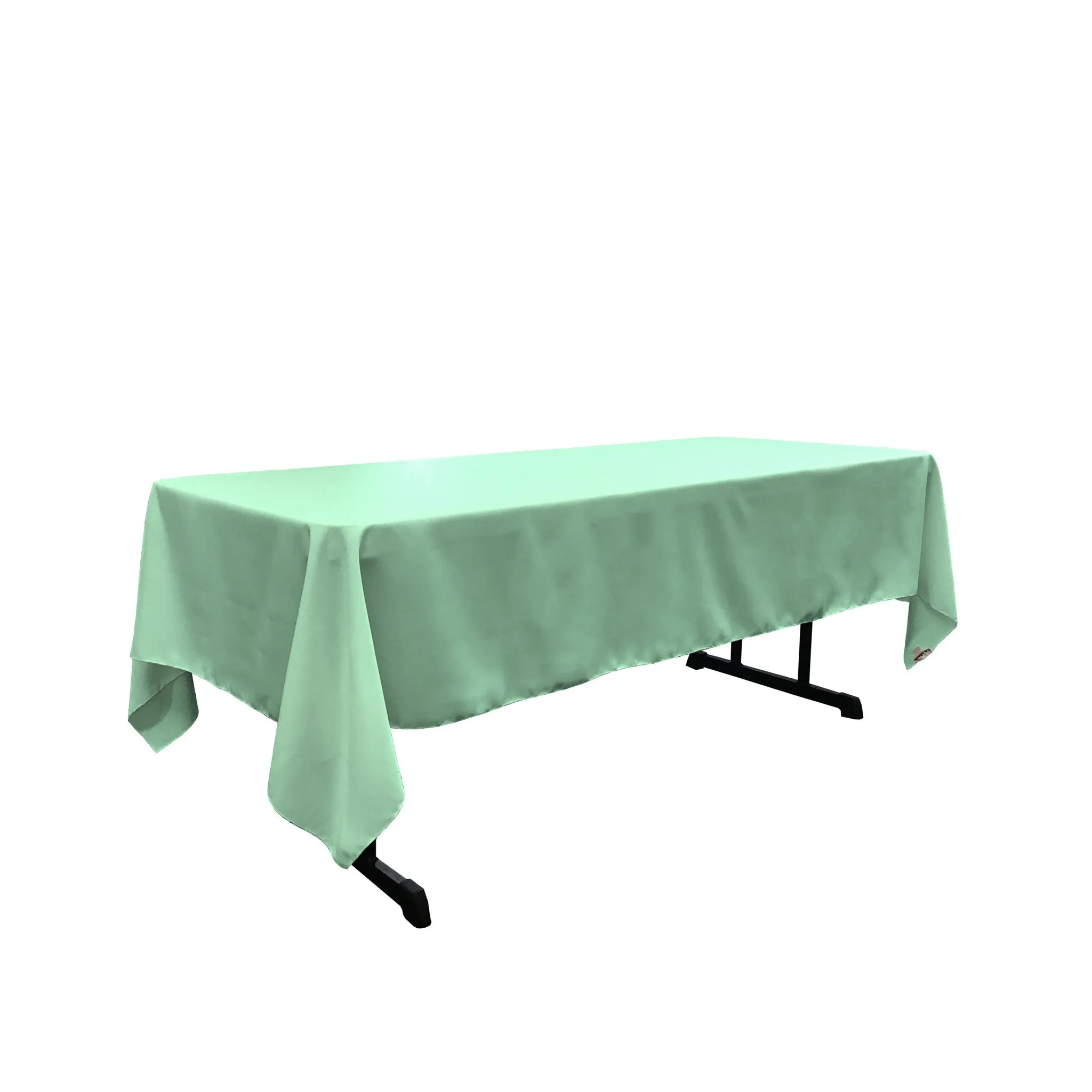 Polyester Poplin Rectangular Tablecloth 60 by 102-Inch