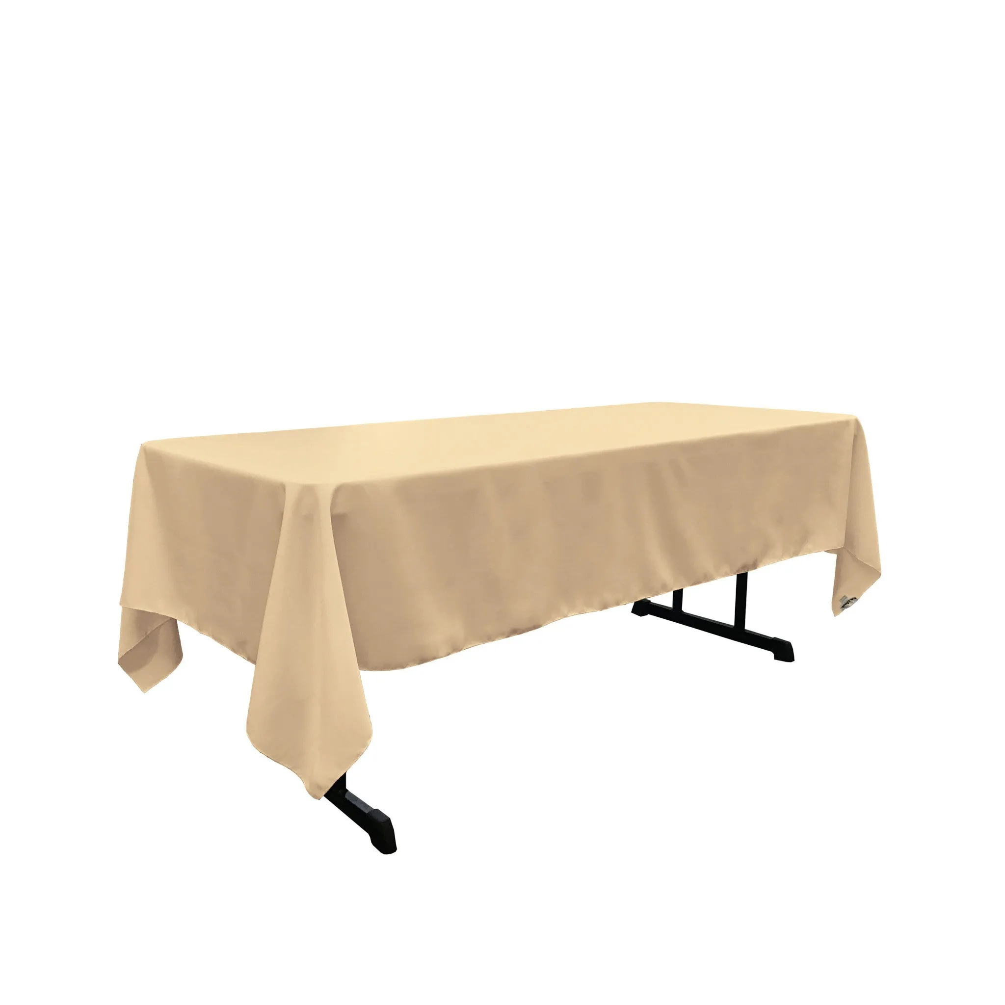 Polyester Poplin Rectangular Tablecloth 60 by 102-Inch