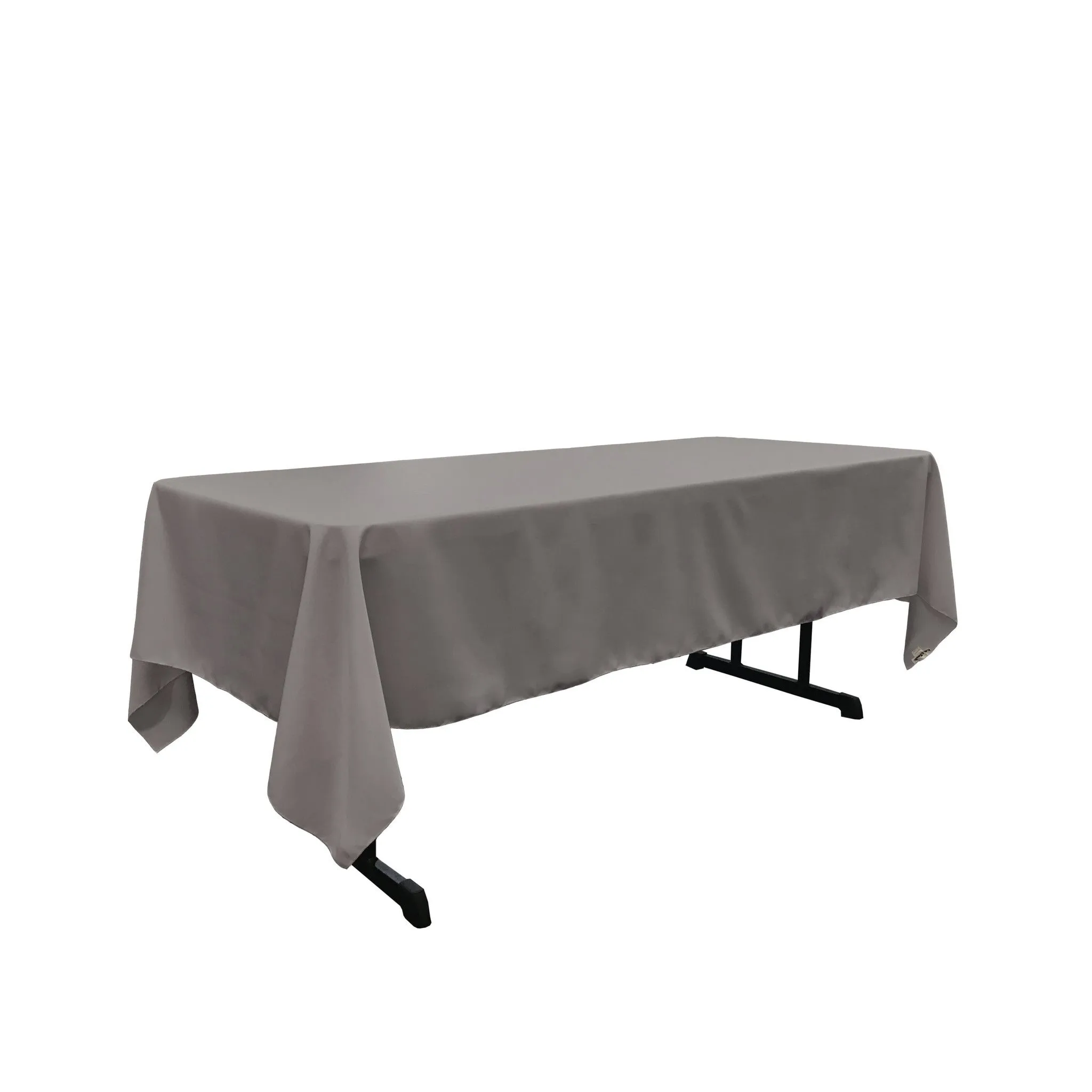 Polyester Poplin Rectangular Tablecloth 60 by 144-Inch