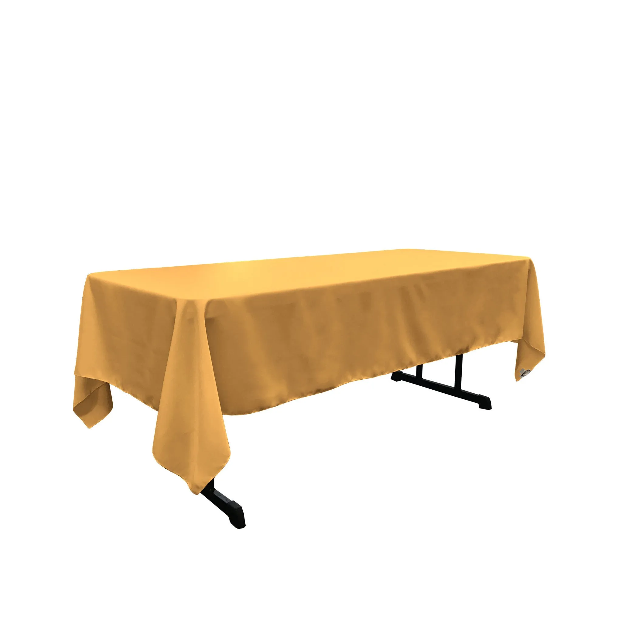 Polyester Poplin Rectangular Tablecloth 60 by 144-Inch