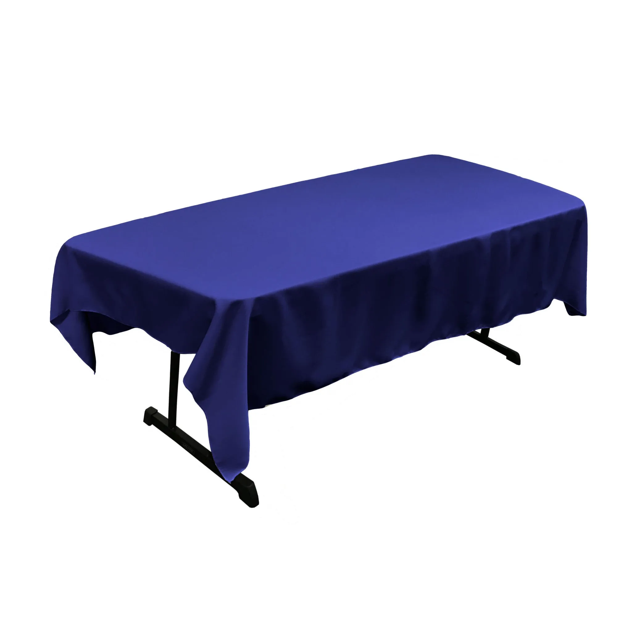 Polyester Poplin Rectangular Tablecloth 60 by 84-Inch