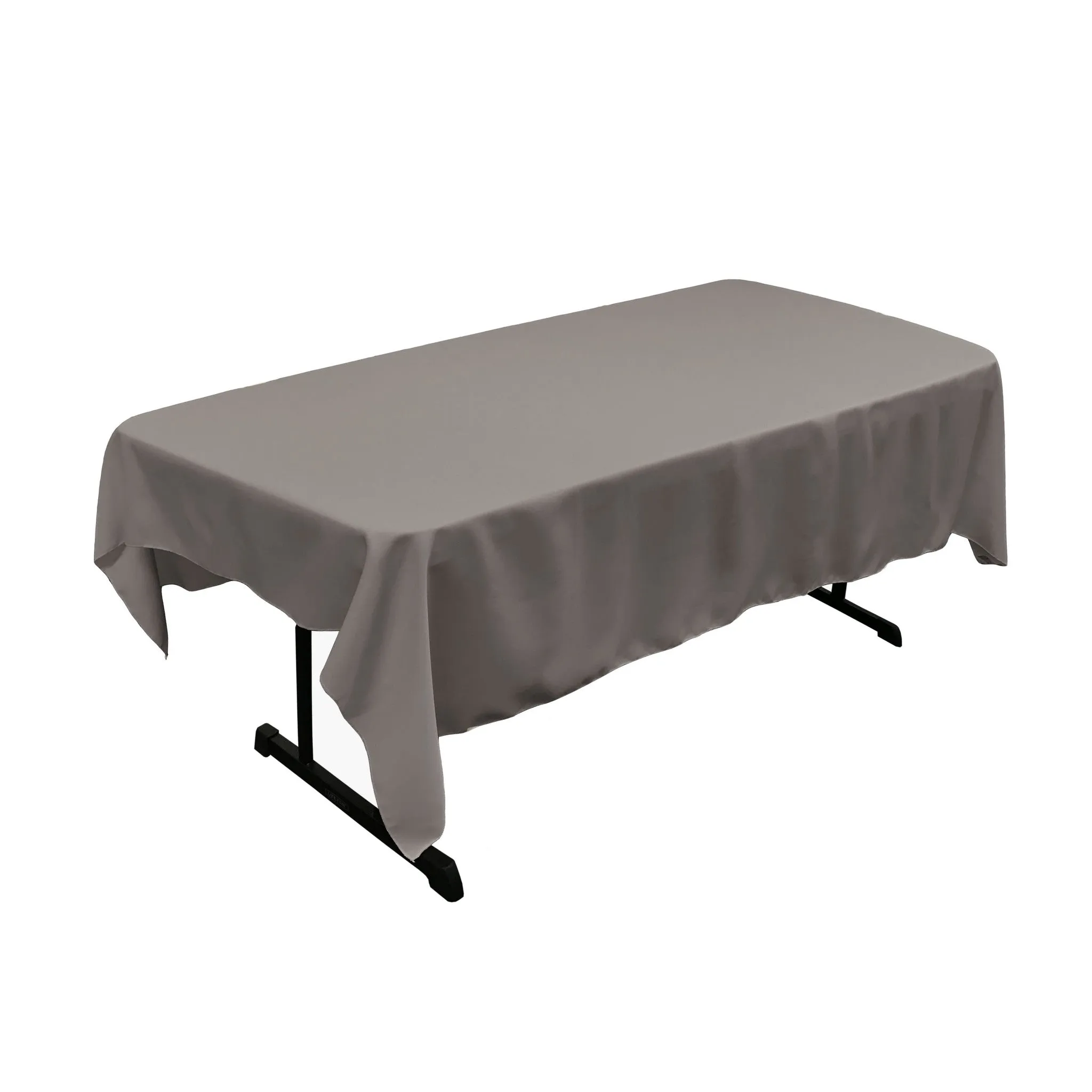 Polyester Poplin Rectangular Tablecloth 60 by 84-Inch