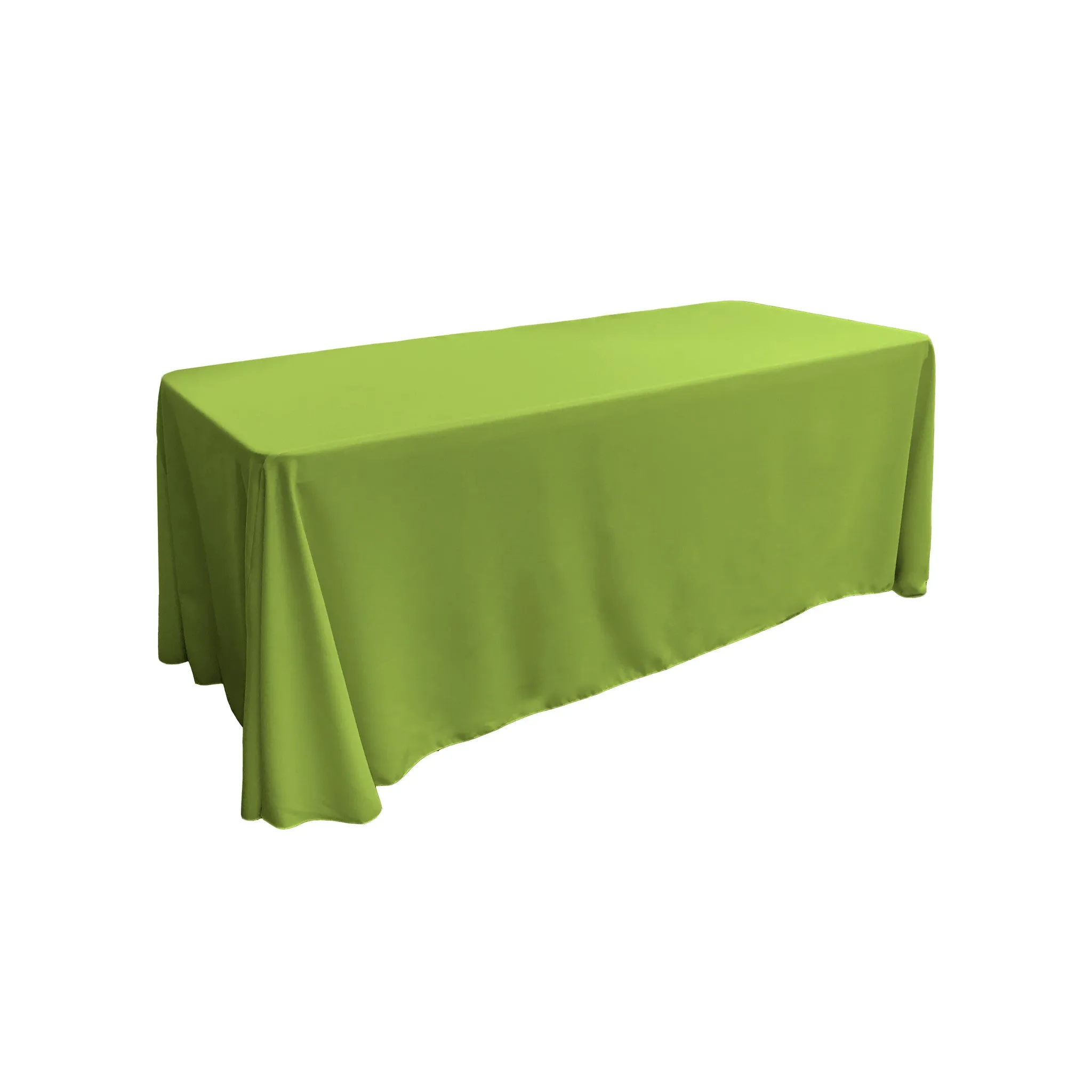 Polyester Poplin Rectangular Tablecloth 90 by 132-Inch