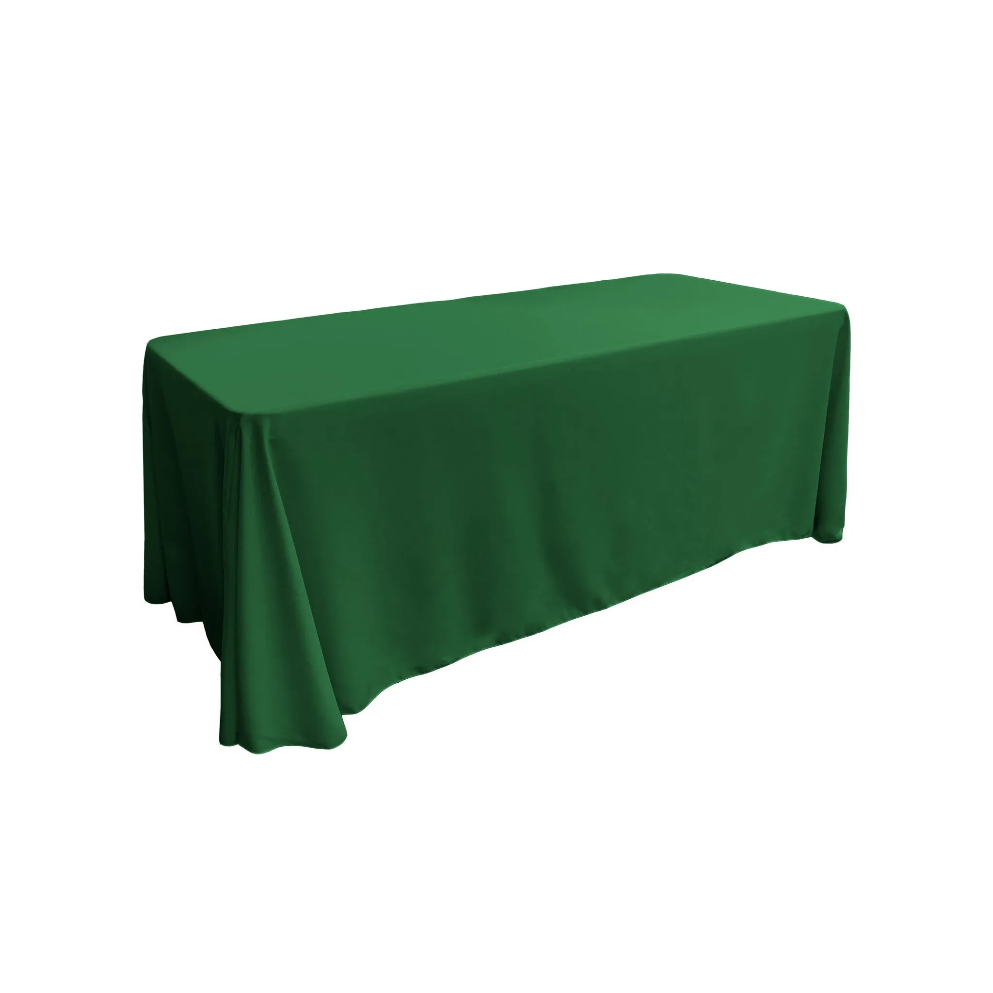 Polyester Poplin Rectangular Tablecloth 90 by 132-Inch