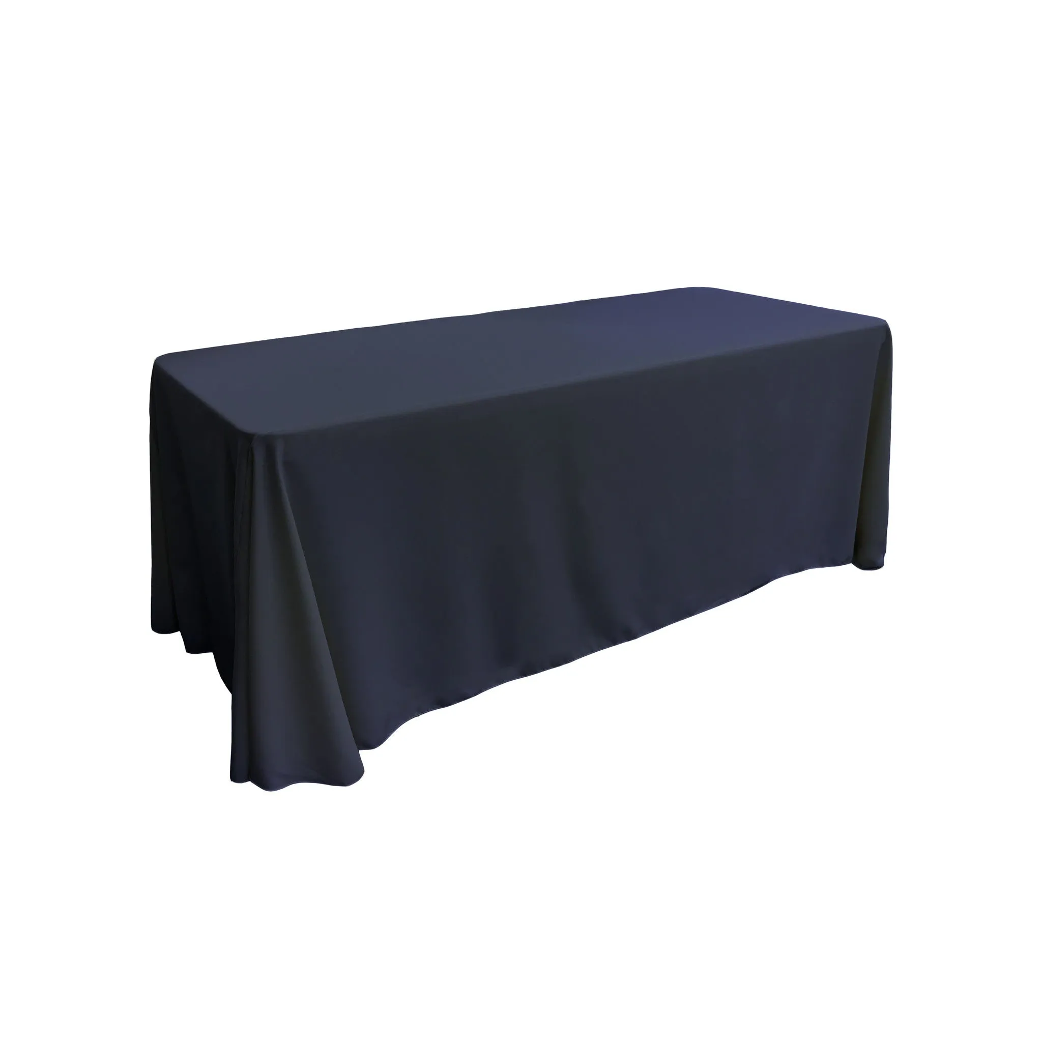 Polyester Poplin Rectangular Tablecloth 90 by 132-Inch
