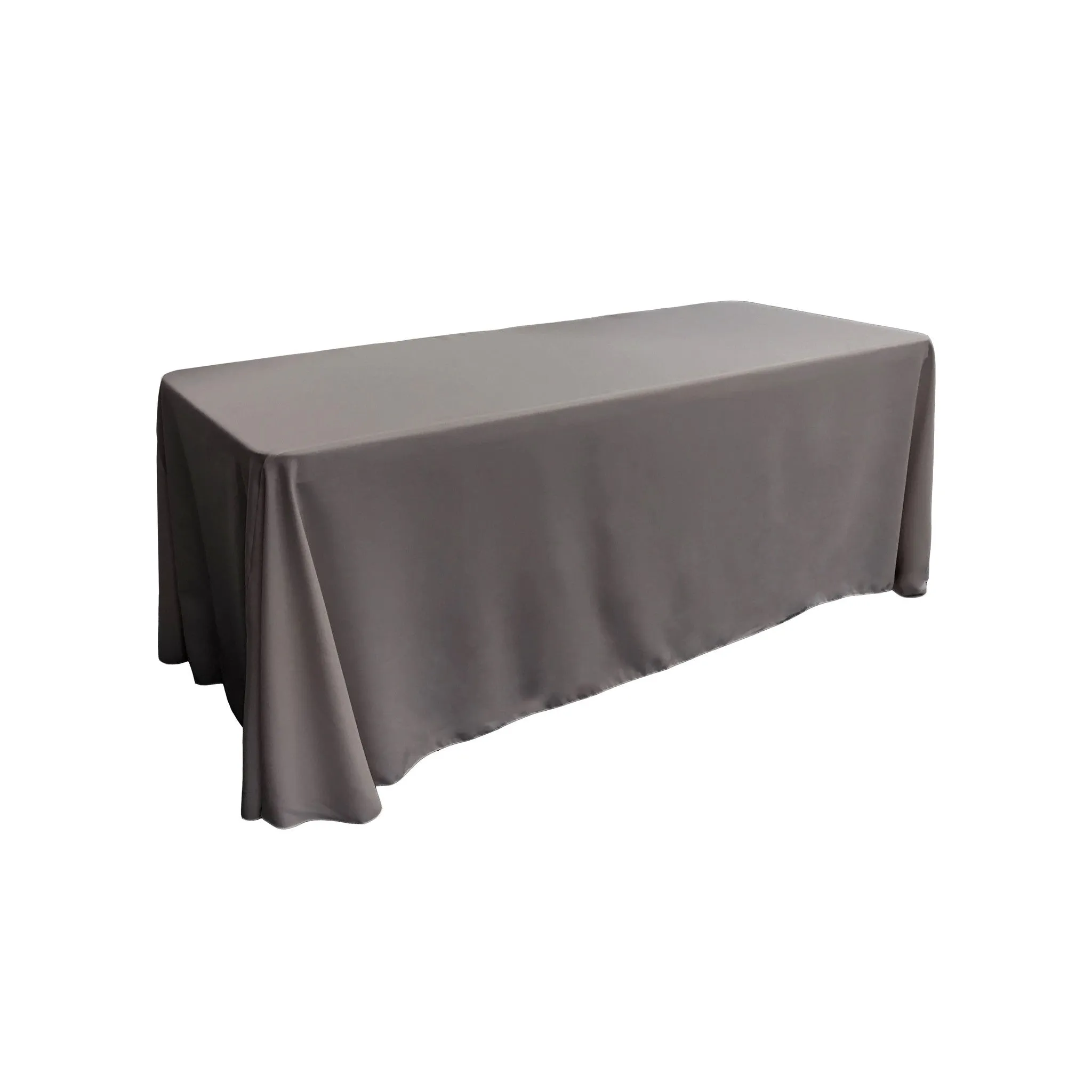 Polyester Poplin Rectangular Tablecloth 90 by 132-Inch
