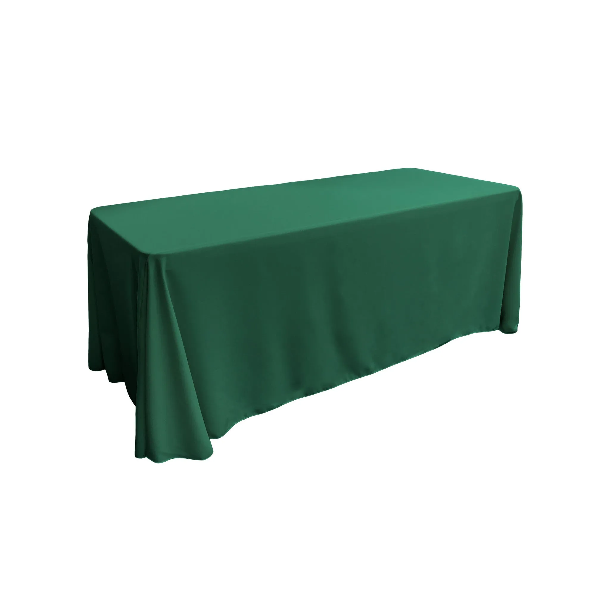 Polyester Poplin Rectangular Tablecloth 90 by 132-Inch