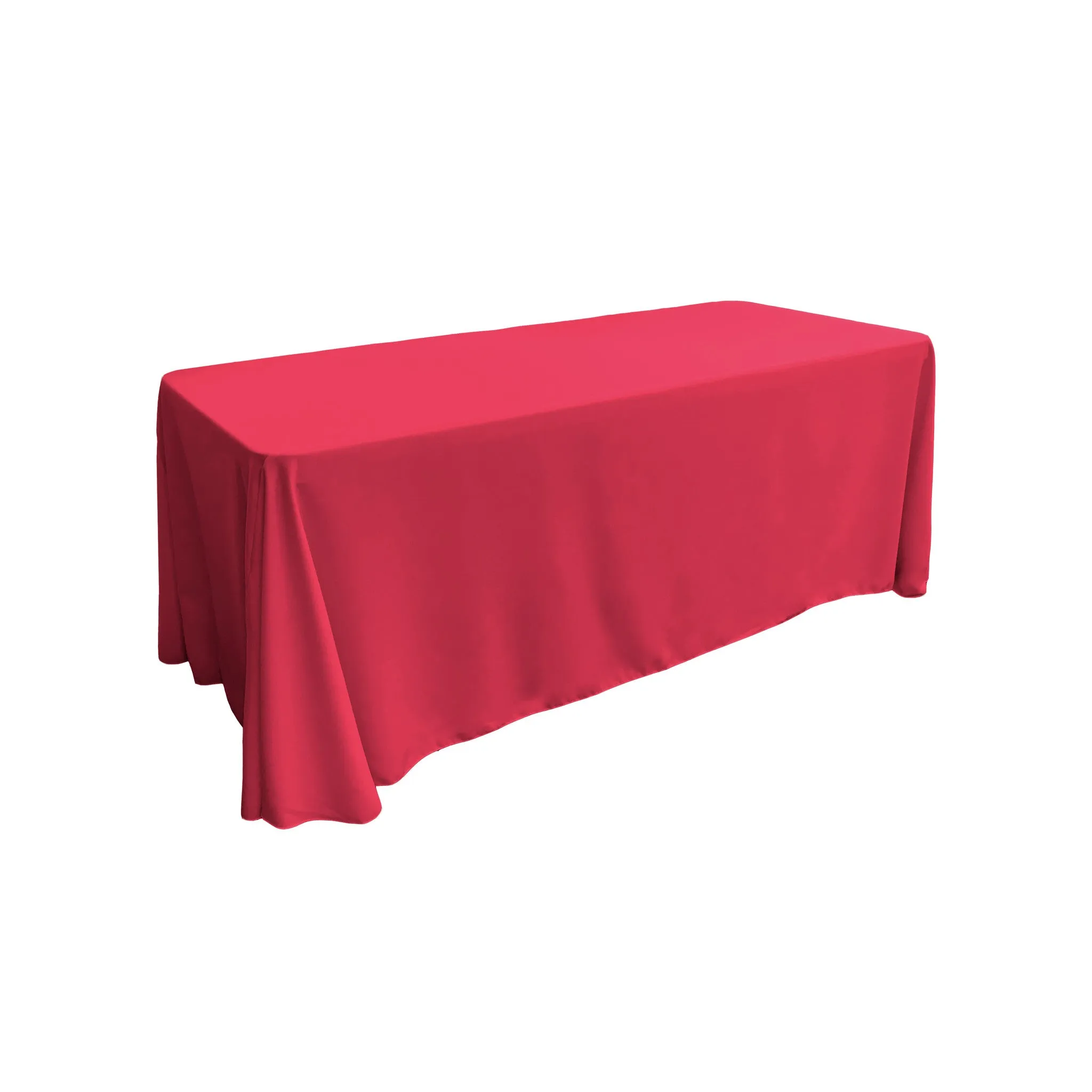 Polyester Poplin Rectangular Tablecloth 90 by 132-Inch
