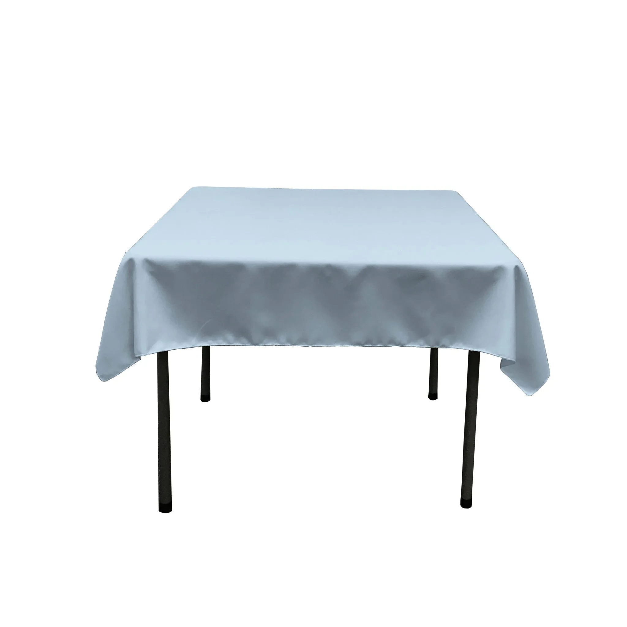 Polyester Poplin Square Tablecloth 52 by 52-Inch