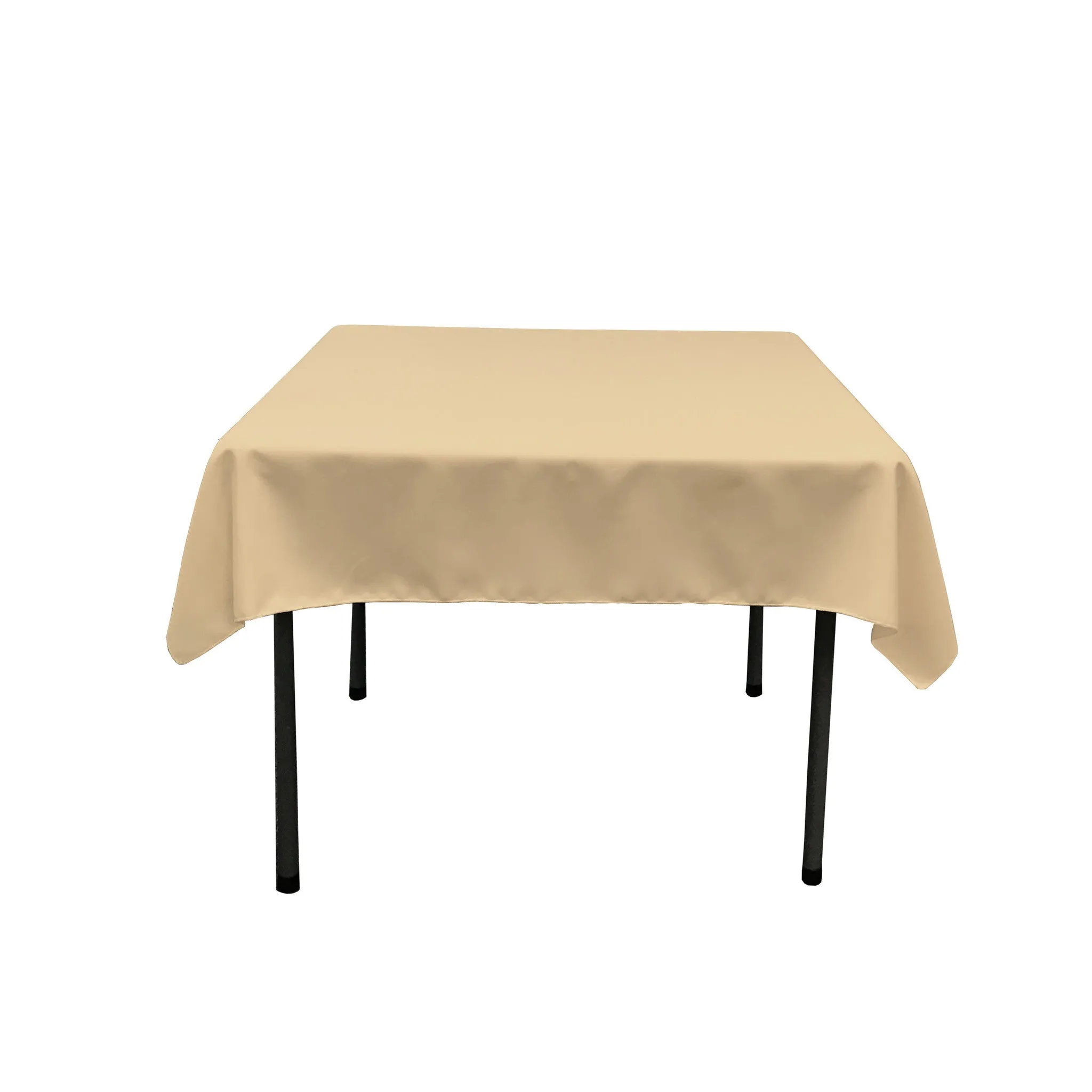 Polyester Poplin Square Tablecloth 52 by 52-Inch