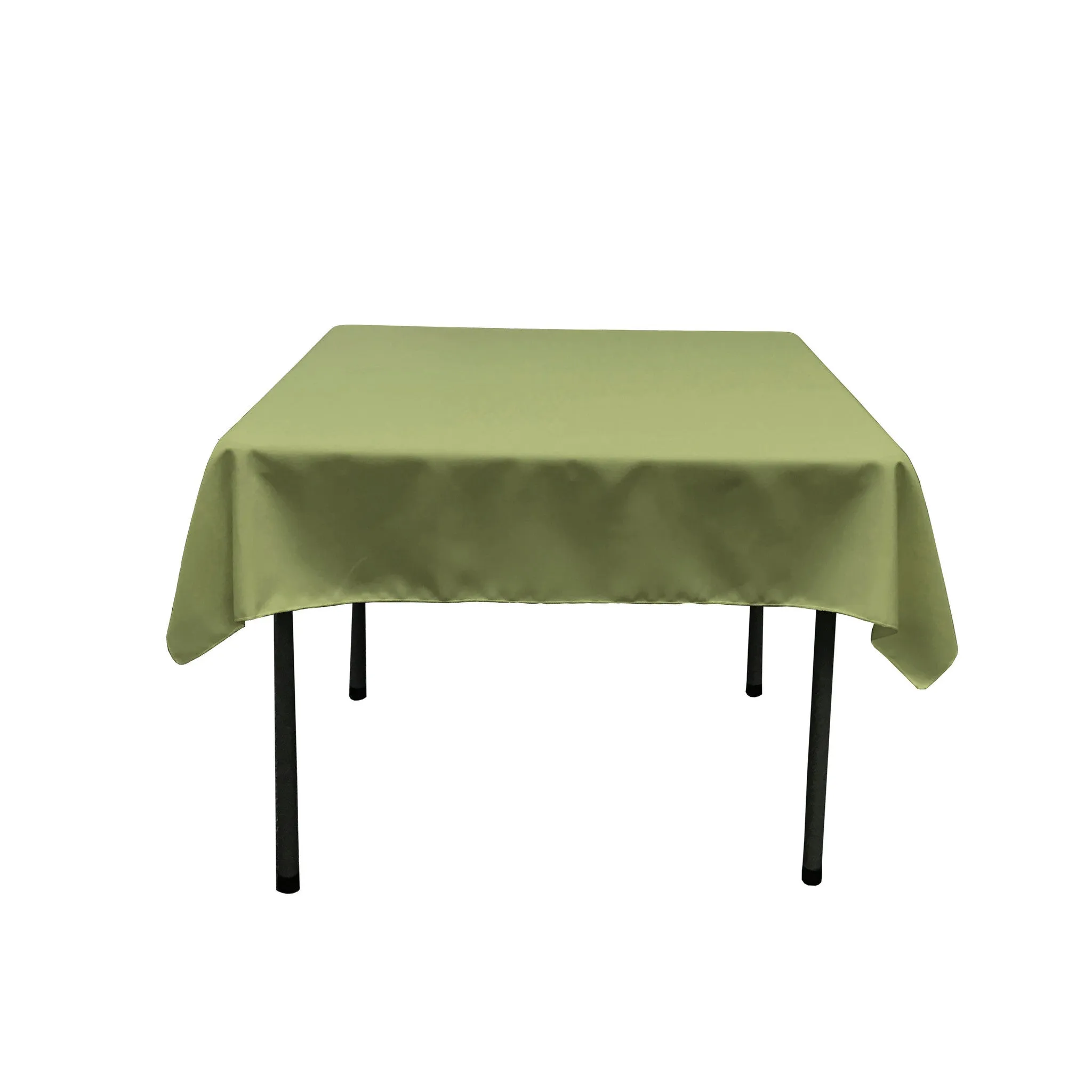 Polyester Poplin Square Tablecloth 52 by 52-Inch