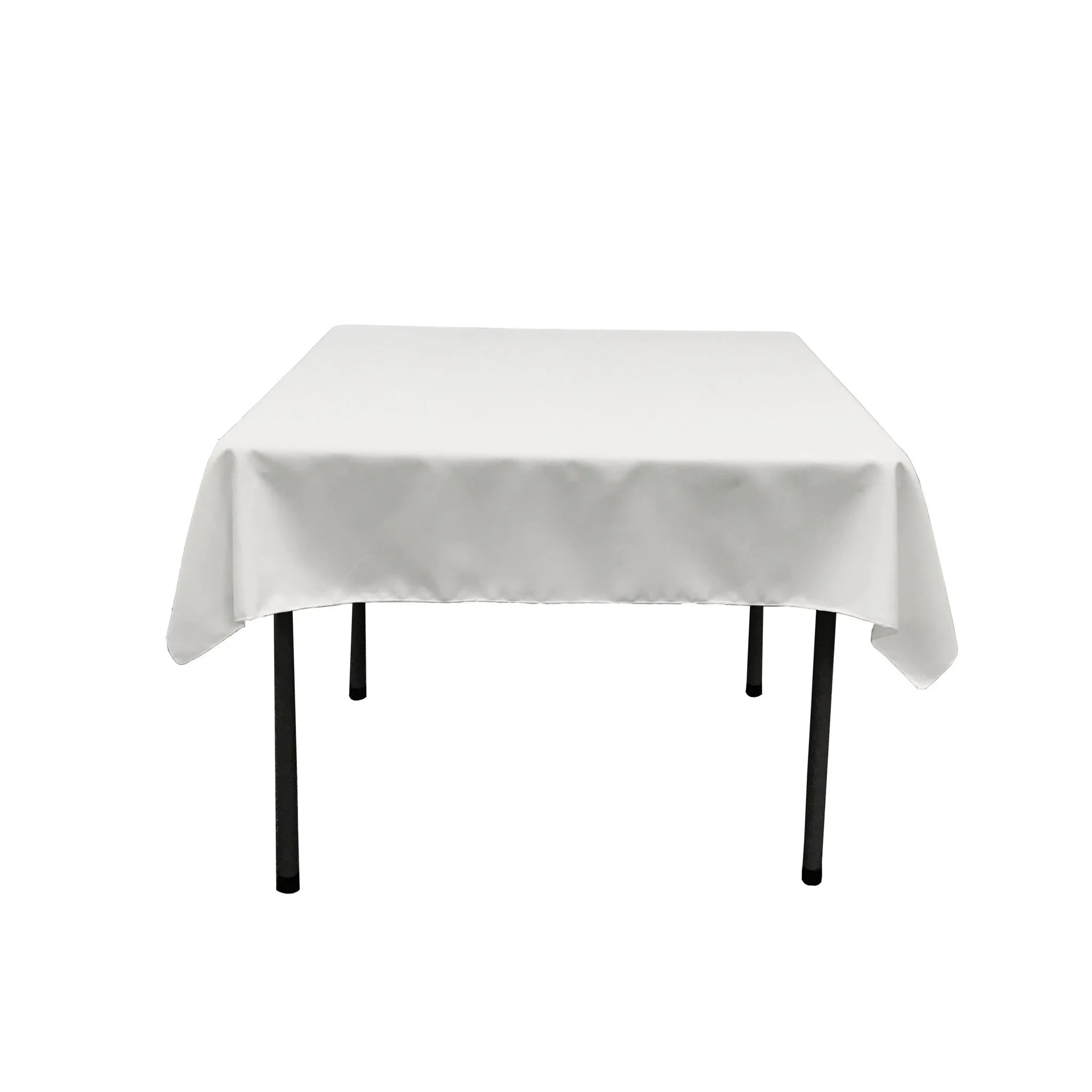 Polyester Poplin Square Tablecloth 52 by 52-Inch
