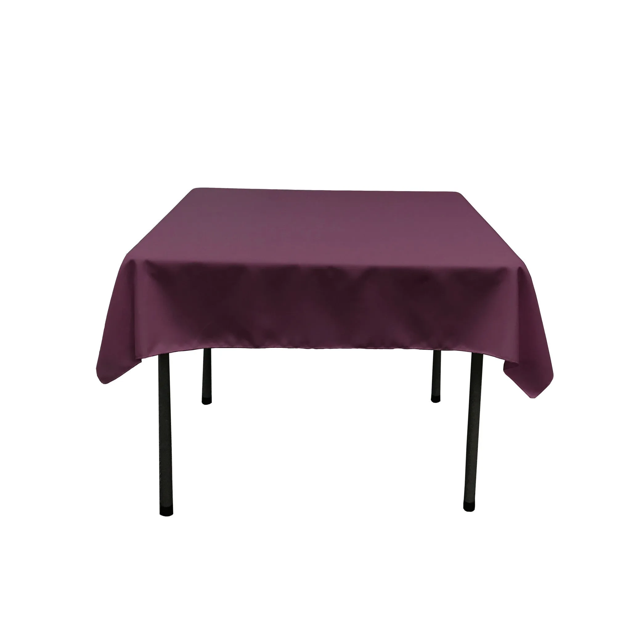 Polyester Poplin Square Tablecloth 52 by 52-Inch
