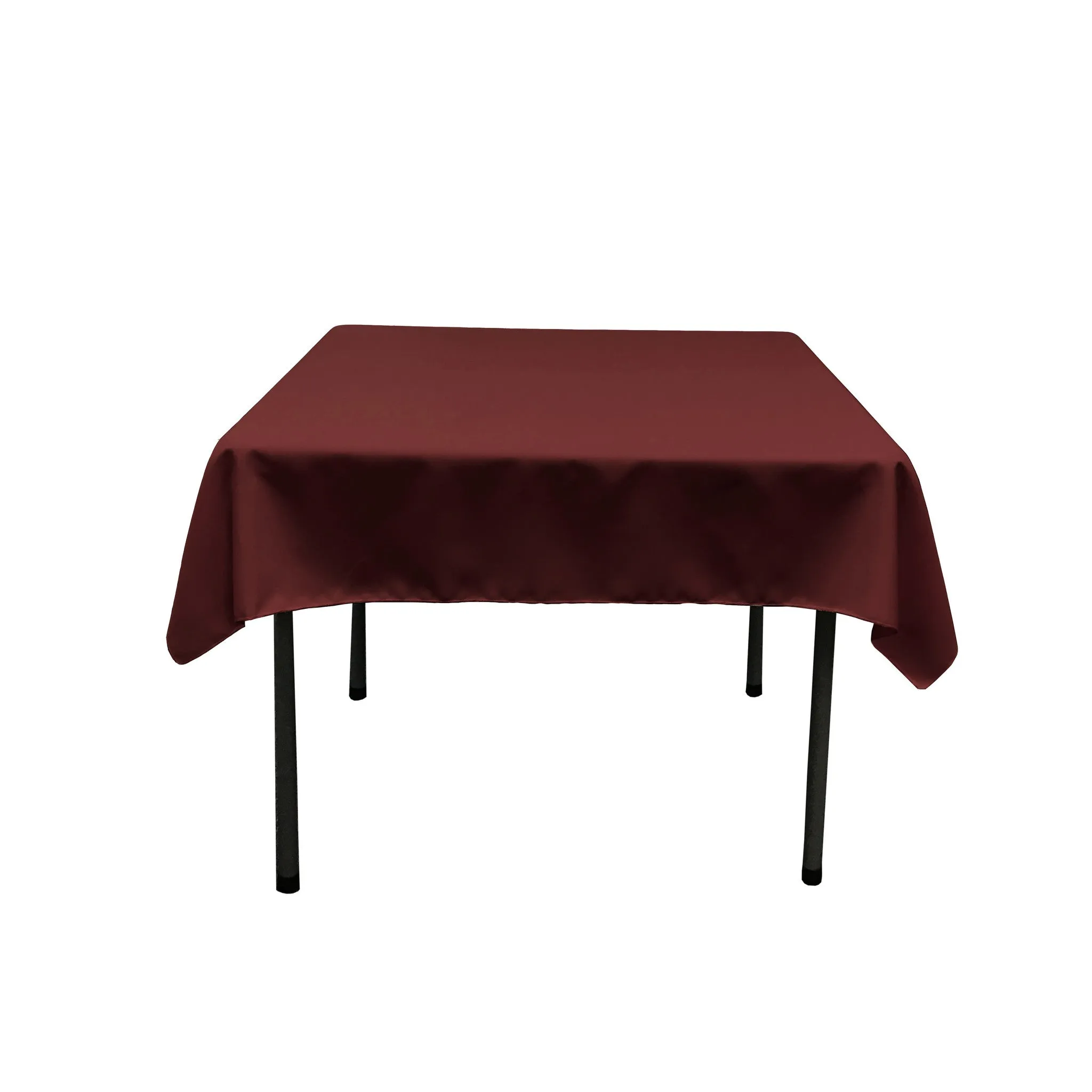 Polyester Poplin Square Tablecloth 52 by 52-Inch